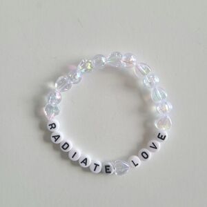 Radiate Love Iridescent Beaded Bracelet